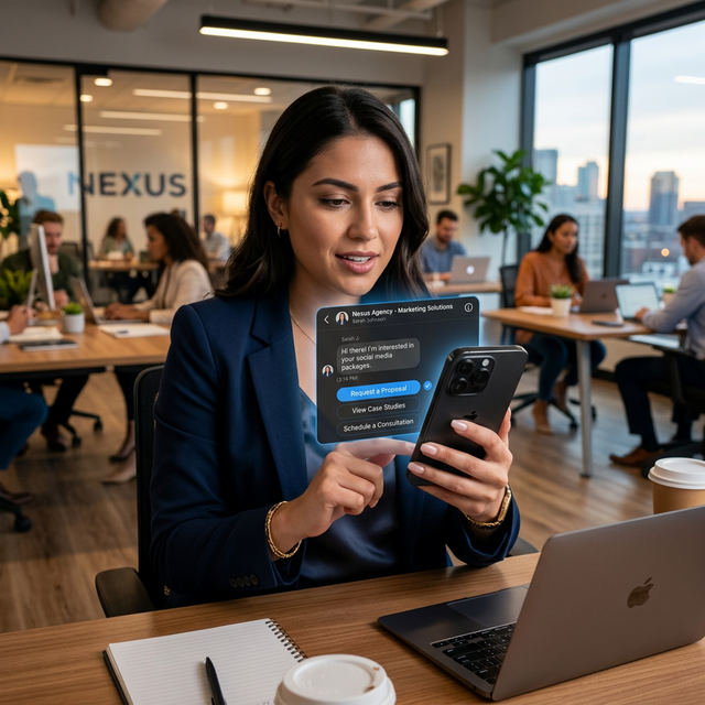 Instagram DM Welcome + FAQ